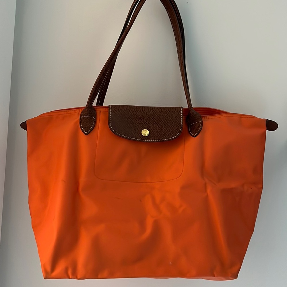🧡 Longchamp Authentic Large le Pilate bag 🍊